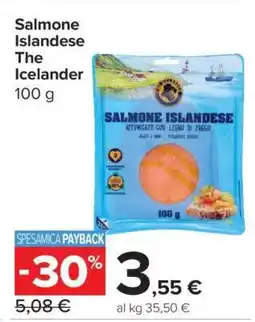 Carrefour SALMONE ISLANDESE THE ICELANDER offerta