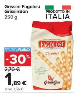 Carrefour GRISSINI FAGOLOSI GRISSINBON offerta