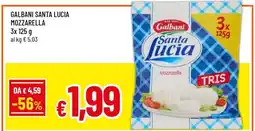 Famila Galbani Santa Lucia Mozzarella offerta