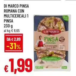 Famila DI MARCO PINSA ROMANA CON MULTICEREALI 1 PINSA offerta