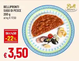 Famila BELLIPRONTI SUGO DI PESCE offerta