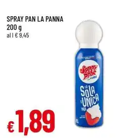 Famila SPRAY PAN LA PANNA offerta
