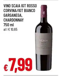 Famila VINO SCAIA IGT ROSSO CORVINA/IGT BIANCO GARGANEGA, CHARDONNAY offerta