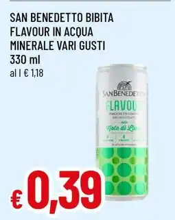 Famila SAN BENEDETTO BIBITA FLAVOUR IN ACQUA MINERALE VARI GUSTI offerta
