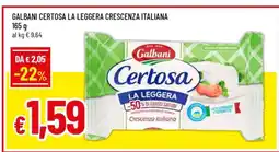 Famila GALBANI CERTOSA LA LEGGERA CRESCENZA ITALIANA offerta