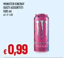 Famila MONSTER ENERGY GUSTI ASSORTITI offerta