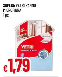 Famila SUPER5 VETRI PANNO MICROFIBRA offerta