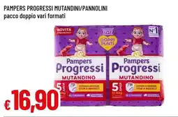 Famila PAMPERS PROGRESSI MUTANDINI/PANNOLINI offerta