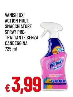 Famila Vanish Oxi Action Multi Smacchiatore Spray offerta