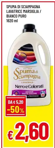 Famila SPUMA DI SCIAMPAGNA LAVATRICE MARSIGLIA / BIANCO PURO offerta