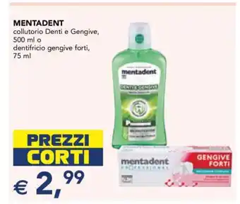 Esselunga MENTADENT offerta