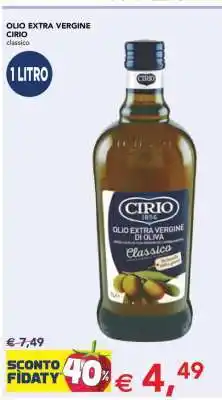 Esselunga Olio Extra Vergine Cirio offerta
