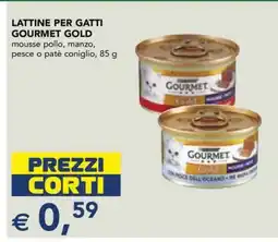 Esselunga LATTINE PER GATTI GOURMET GOLD offerta