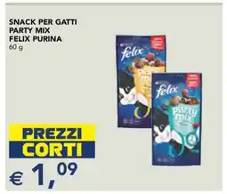 Esselunga Snack per gatti Party Mix offerta