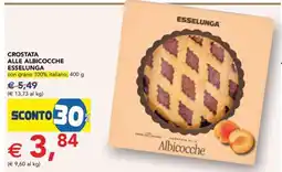 Esselunga Crostata alle Albicocche Esselunga offerta
