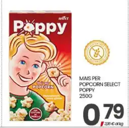 Eurospar MAIS PER POPCORN SELECT POPPY offerta