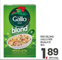 Eurospar RISO BLOND GALLO PER INSALATE offerta