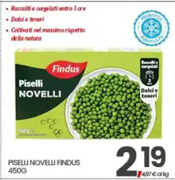 Eurospar Piselli Novelli Findus offerta