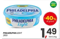 Eurospar Philadelphia Light offerta