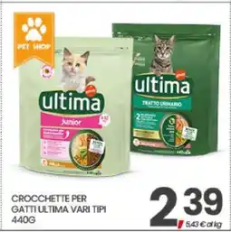 Eurospar CROCCHETTE PER GATTI ULTIMA VARI TIPI offerta