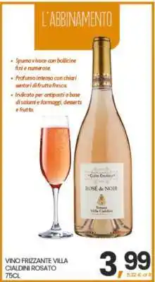Eurospar VINO FRIZZANTE VILLA CIALDINI ROSATO offerta