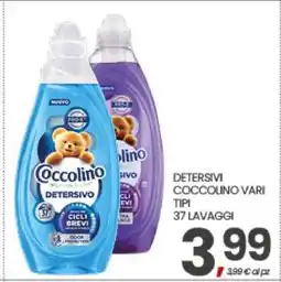 Eurospar DETERSIVI COCCOLINO VARI TIPI offerta
