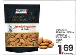 Eurospar SPECIALITÀ REGIONALI FATINA MANDORLE SGUSCIATE DI SICILIA offerta