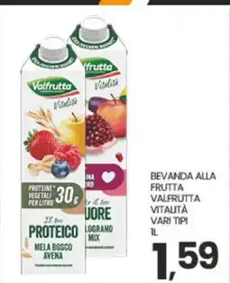 Eurospar BEVANDA ALLA FRUTTA VALFRUTTA VITALITÀ offerta