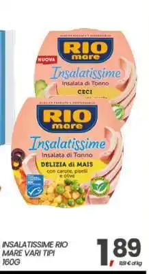 Eurospar INSALATISSIME RIO MARE VARI TIPI offerta