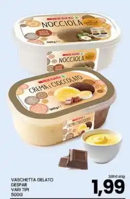 Eurospar VASCHETTA GELATO offerta