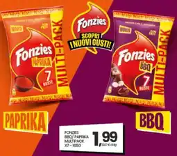 Eurospar Fonzies BBQ/Paprika Multipack offerta