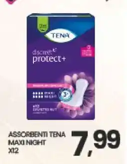 Eurospar ASSORBENTI TENA MAXI NIGHT offerta