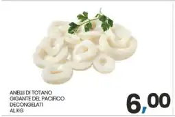 Eurospar ANELLI DI TOTANO GIGANTE DEL PACIFICO offerta
