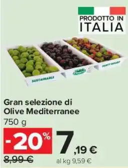 Carrefour Market Gran selezione di Olive Mediterranee offerta