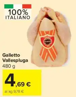Carrefour Market Galletto Vallespluga offerta