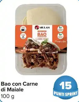 Carrefour Market MULAN Bao con Carne di Maiale offerta
