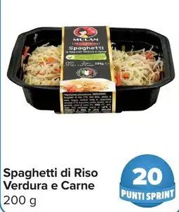 Carrefour Market MULAN Spaghetti di Riso Verdura e Carne offerta