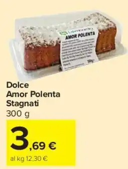 Carrefour Market Dolce Amor Polenta Stagnati offerta