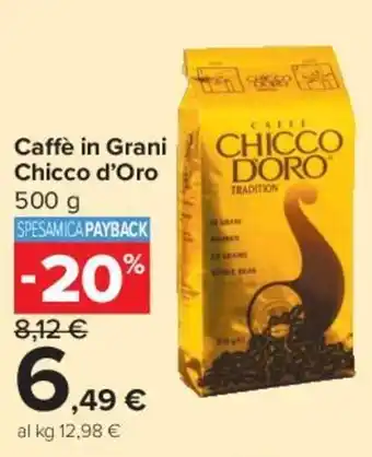Caffè in Grani Chicco d'Oro