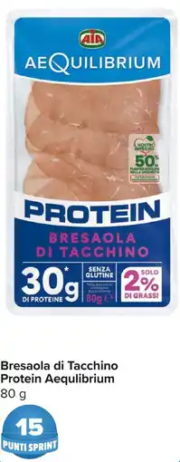 Carrefour Market Protein AeQuilibrium Bresaola di Tacchino offerta