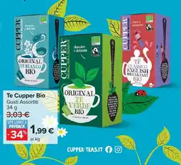 Carrefour Market Te Copper Bio offerta