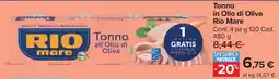 Carrefour Market Tonno all'Olio di Oliva Rio Mare offerta