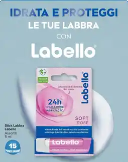 Carrefour Market Stick Labbra Labello offerta