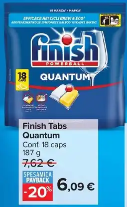 Carrefour Market Finish Tabs Quantum offerta