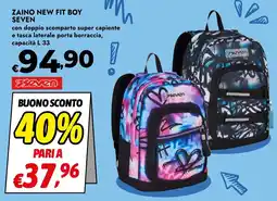 Bennet ZAINO NEW FIT BOY SEVEN offerta