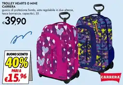Bennet Trolley Hearts O Mine Carrera offerta