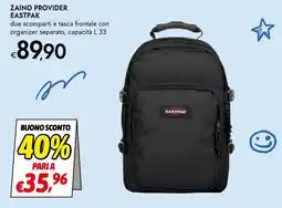 Bennet ZAINO PROVIDER EASTPAK offerta