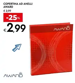 Bennet COPERTINA AD ANELLI AWARD offerta