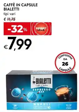 Bennet Caffè in capsule Bialetti offerta