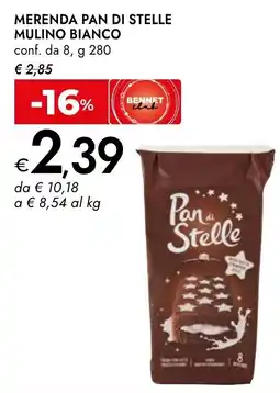 Bennet Pan di Stelle offerta